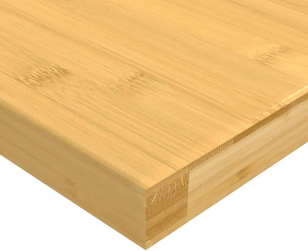 vidaXL Étagère murale 60x20x2,5 cm bambou