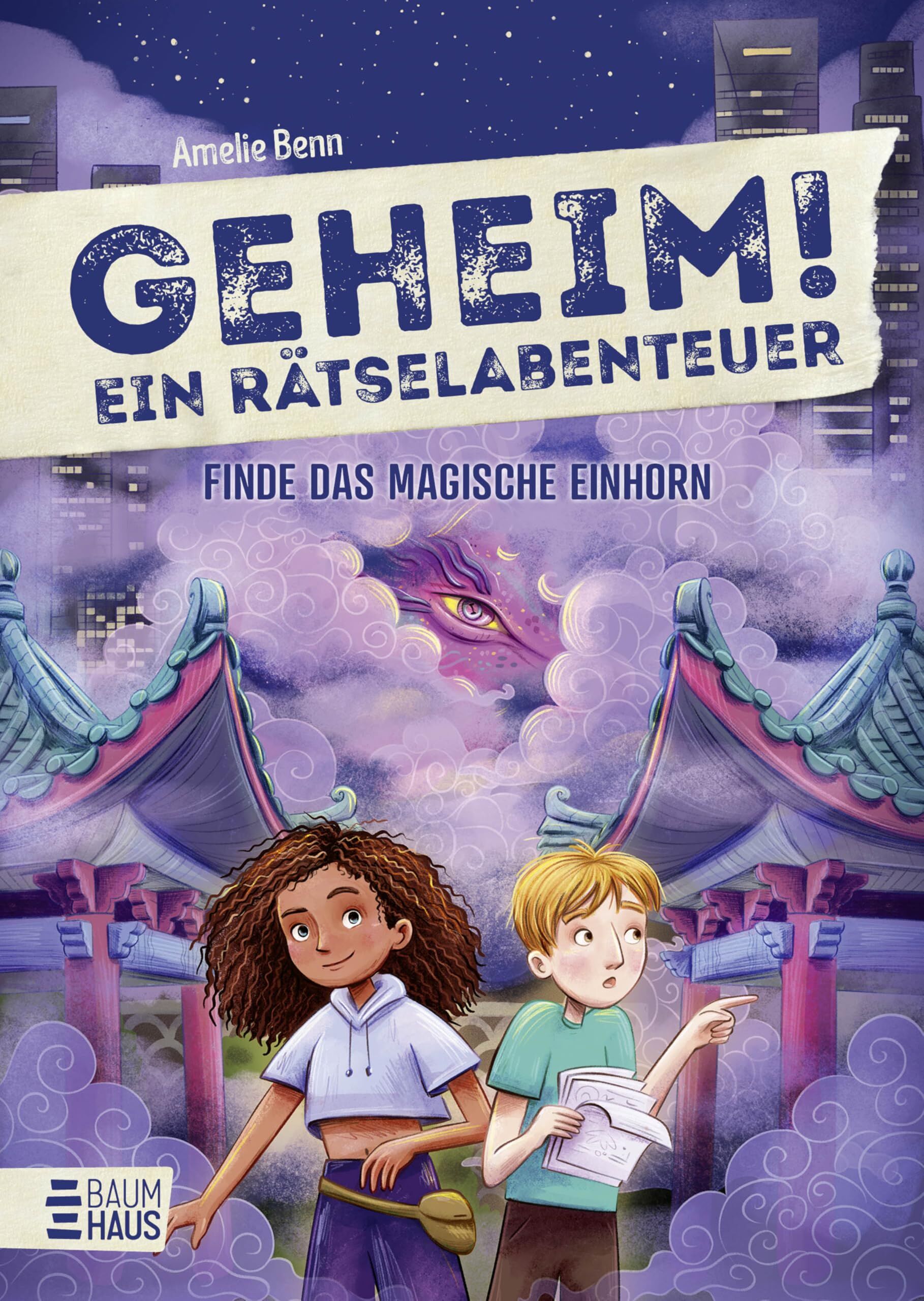 Amelie Benn - Geheim! Ein Rätselabenteuer - Finde das magische Einhorn - Preis vom 17.10.2026 19:25:27 h