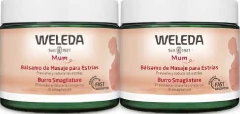 Weleda Mum Bálsamo de Masaje para Estrías 2x150 ml