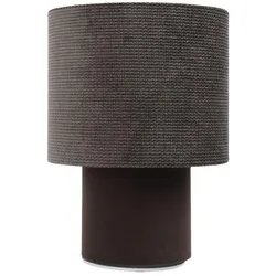 TISCHLAMPE Braun 20/17 cm