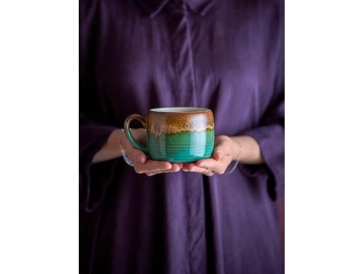 Set de tasses Sheen 4 pièces Ø 11cm Vert/Vert pâle