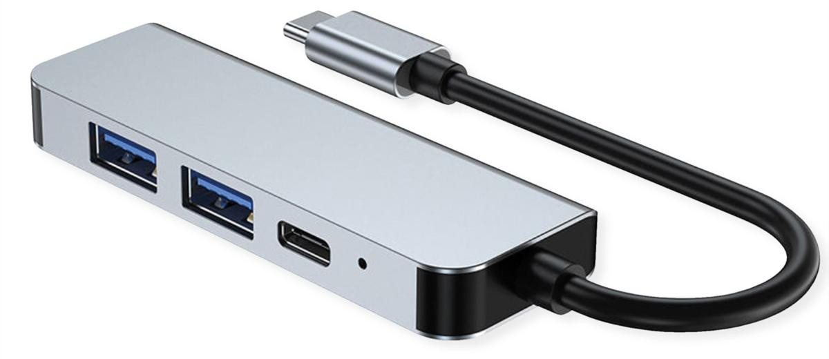 Value USB Type C Docking Station met HDMI 4K, 2x USB A en Type C PD