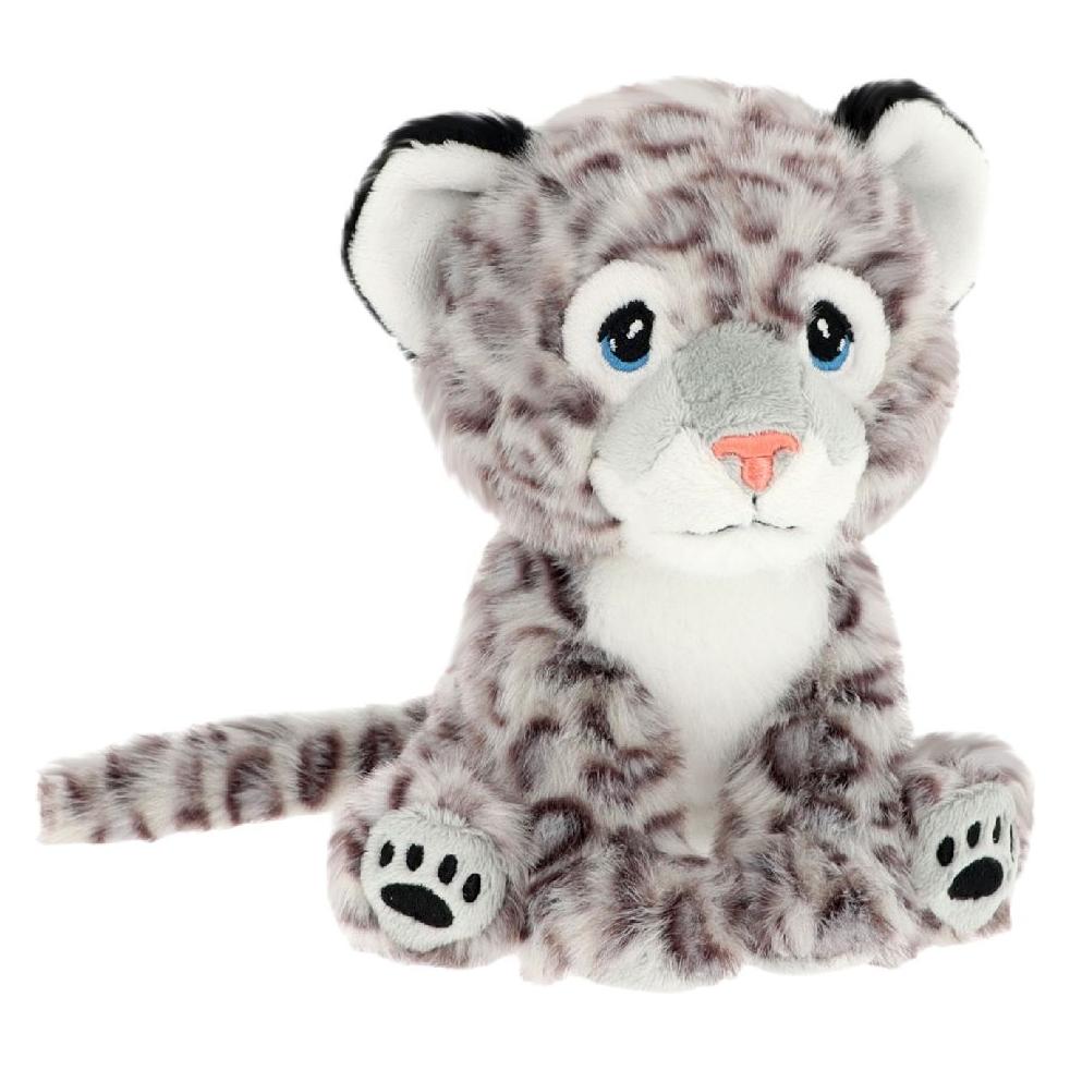 Keel Toys SE3745 Keeleco Schneeleopard - Öko-Plüschtier 14 cm (14 cm) (21-SE3745)