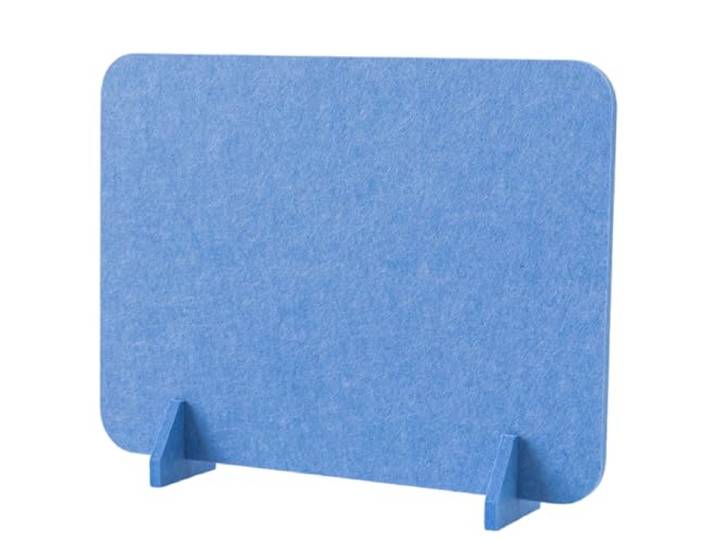 AVkgwrtb Niesschutz-Schreibtischteiler aus Holzfaser Mehrfarbige Büroarbeitsplätze in verschiedenen Größen, Theken, Geschäfte(Blu,40x60cm)