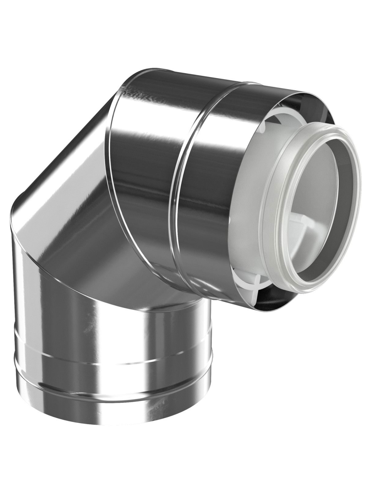 Bosch elbow 87° dn80/125 stainless steel