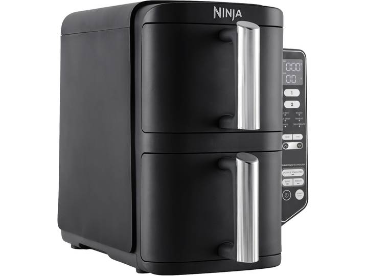 NINJA Heißluftfritteuse SL300EU , schwarz, B:28cm H:38cm T:42cm, Fritteusen, Heißluftfritteuse