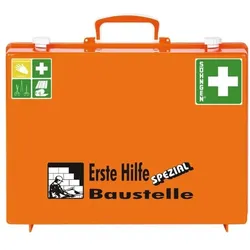 ALUDERM Erste-Hilfe-Koffer »SPEZIAL MT-CD Baustelle« - nach überarbeiteter DIN 13157, 40x30x15 cm