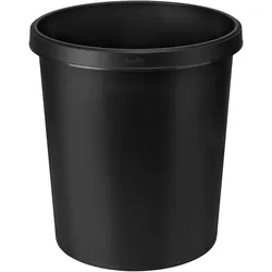 helit Papierkorb 18L - schwarz, BE