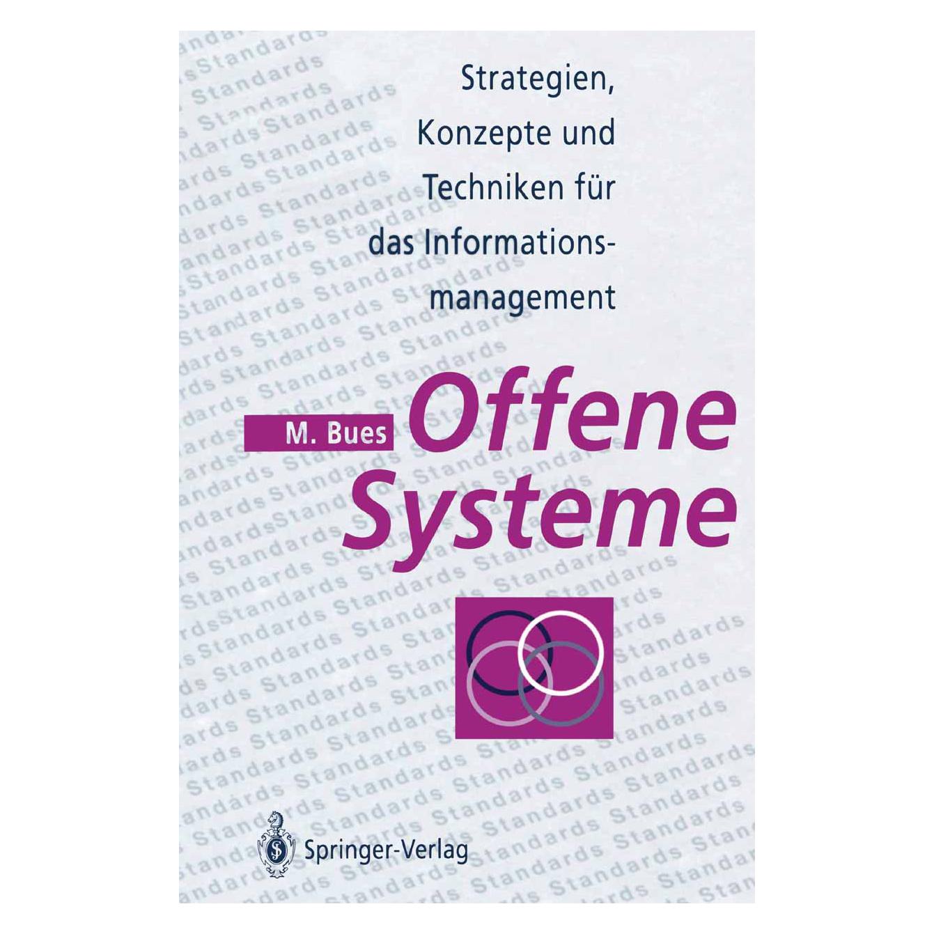 Springer Offene Systeme (Deutsch, Softcover, Manfred Bues) (55508952)