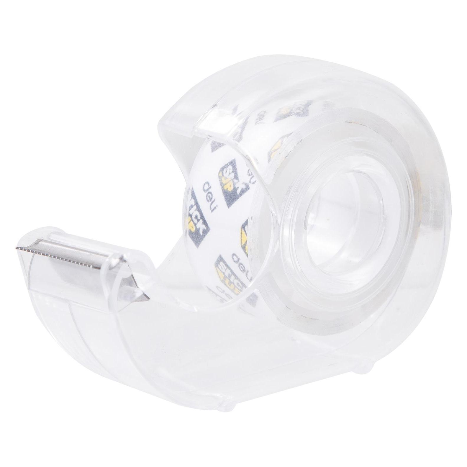 Deli Klebeband inkl. Abroller 18mmx7m transparent (D260804)
