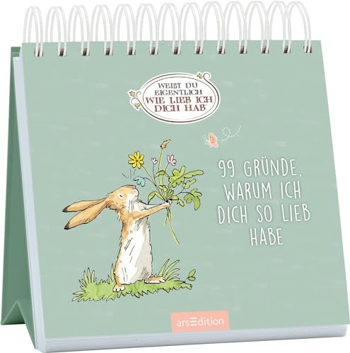Anita Jeram - Weißt du eigentlich, wie lieb ich dich hab? 99 Gründe, warum ich dich so lieb habe: Liebevolles Geschenk für alle Herzensmenschen - Preis vom 09.10.2026 07:28:09 h