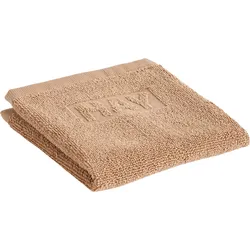 Mono Handtuch 30 x 30 cm hellbraun