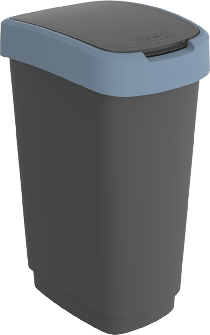 ROTHO Twist Blue prullenbak - 50 liter