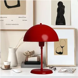 Bamyum, Tischlampe, Lipeo Tischlampe Rot (E27)