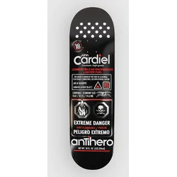 Antihero Cardiel Fueled Up - 8.62" Skateboard Deck black Gr. Uni