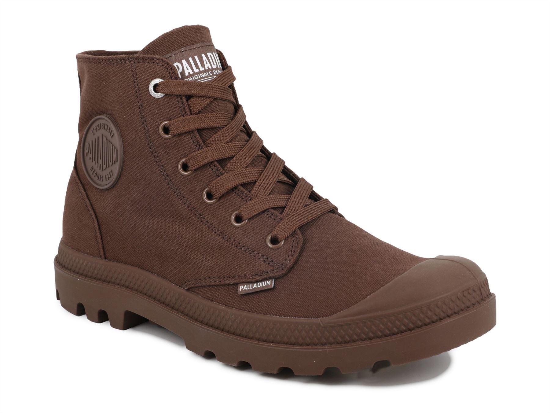 Palladium Mono Chrome Herren Stiefel in Rinde Braun