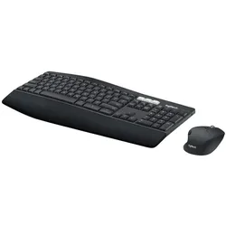 Logitech MK850 Keyboard Mouse Combo (US, Kabellos), Tastatur, Schwarz