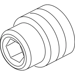 Ideal Standard Gewindestift mit Zapfen M6X8 F960985NU