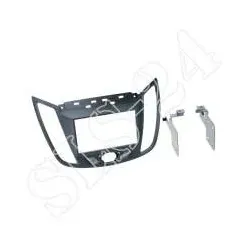 Ford C-Max DXA / Kuga (DM2) 2-DIN Autoradio Doppel-DIN Radioblende, dunkel-grau
