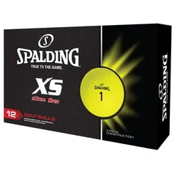 Spalding XtraSpin Golfball 12er gelb