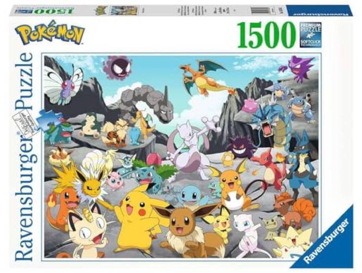 Ravensburger puzzel PokÃmon Classics - Legpuzzel - 1500 stukjes