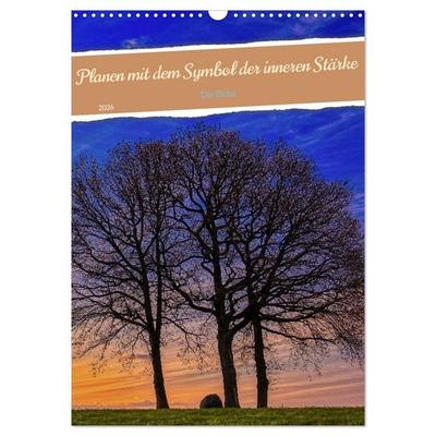 Planen mit dem Symbol der inneren Stärke (Wandkalender 2026 DIN A3 hoch), CALVENDO Monatskalender