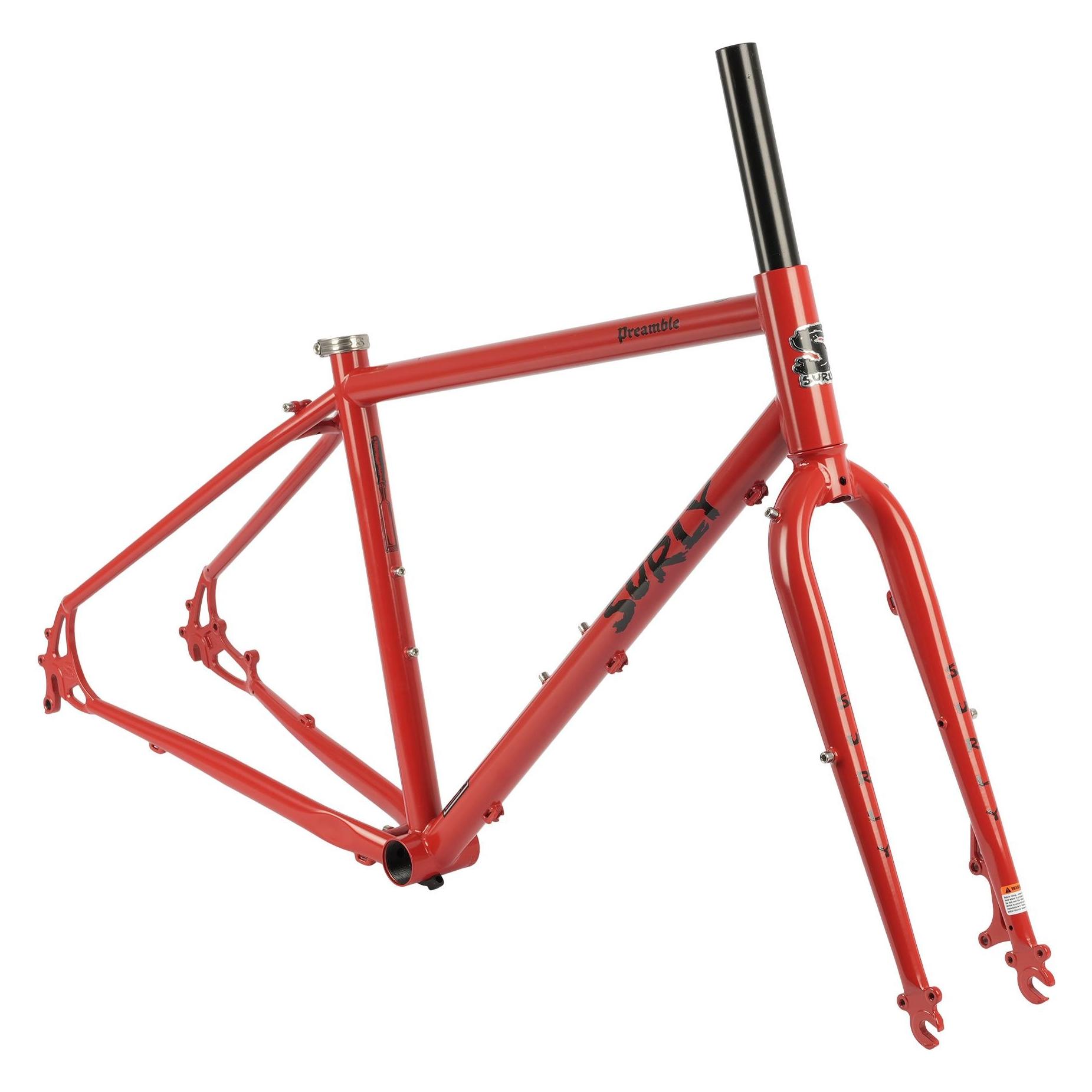 Surly Preamble Rahmenkit, 700C, M, red hot cheddar (54704715)