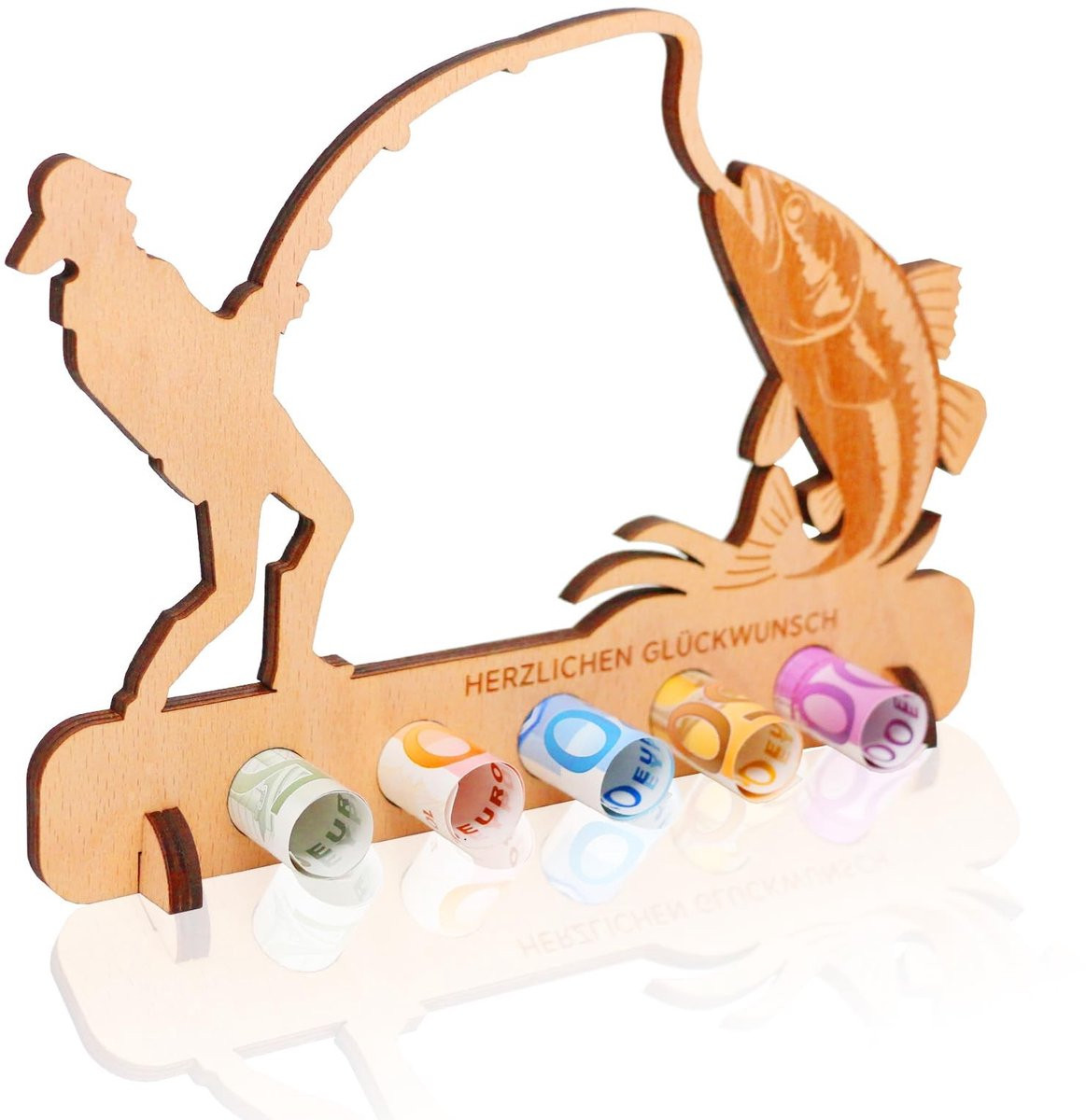 Dailygoods Houten Spaarpot - Handgemaakt en Duurzaam Geldcadeau voor Volwassenen en Kinderen