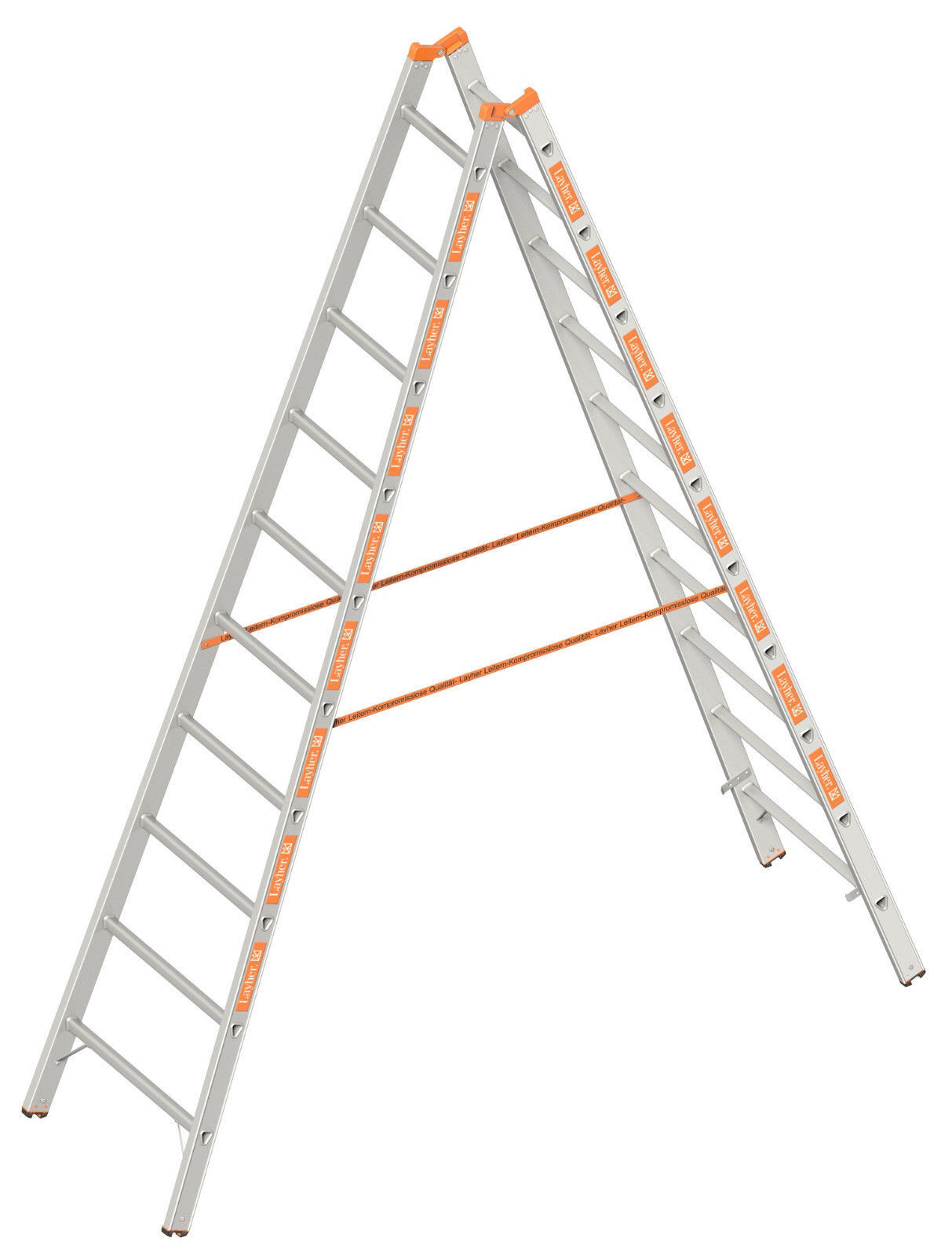 Layher Topic 1039 steigertoestel met 2x10 sporten
