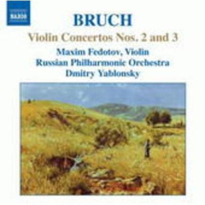 Violin Concertos Nos.2+3, 1 Audio-CD - Max Bruch, CD, 0747313279326