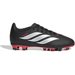 ADIDAS Kinder Fussball-Rasenschuhe Predator Club Firm Ground/Multi Ground Kids, Größe 32 in Schwarz Schwarz