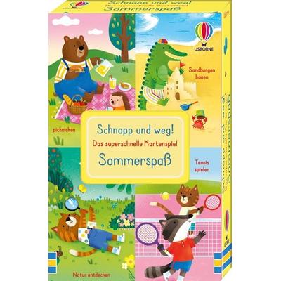Schnapp und weg! Das superschnelle Kartenspiel: Sommerspaß, Nonbook von , Usborne, 978-1-03-570378-4