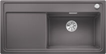 Blanco ZENAR XL 6 S DampfgarPlus évier 524053 100x51cm, PuraDur gris roche, droite, avec planche à découper en bois