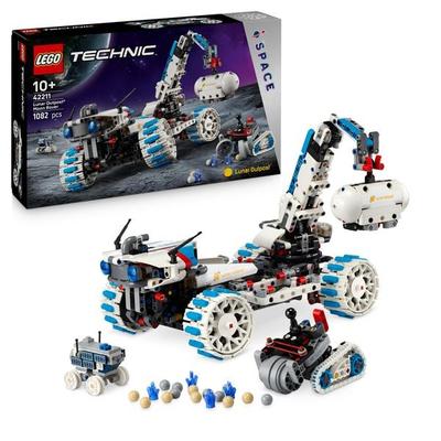 LEGO Technic Lunar Outpost Mondrover-Raumfahrzeug 42211, Spielzeug