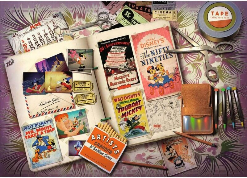 Ravensburger Puzzle 1000 pièces - Anniversaire de Mickey 1940