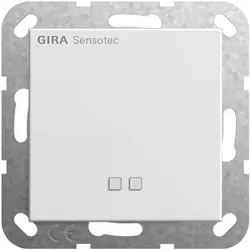 Gira, Zubehör Gebäudesicherheit, Sensotec + Fernbedienung System 55 Reinweiss