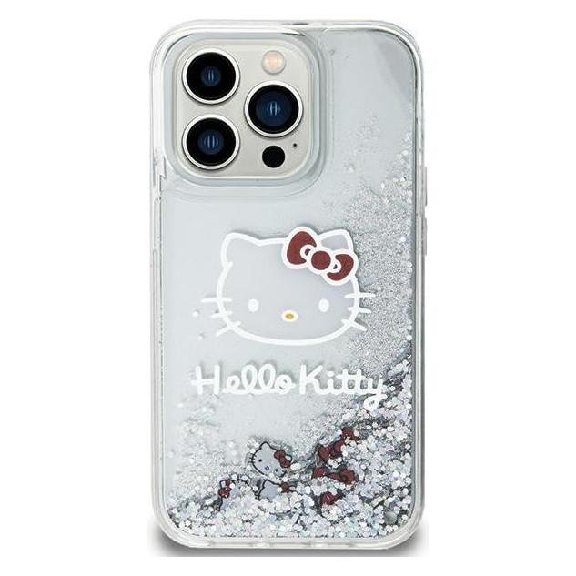 Hello Kitty HKHCN61LIKHET iPhone 11 / Xr 6.1" srebrny/silver hardcase Liquid Glitter Charms Kitty He (Apple iPhone 11, Apple iPhone XR) (1696244904)