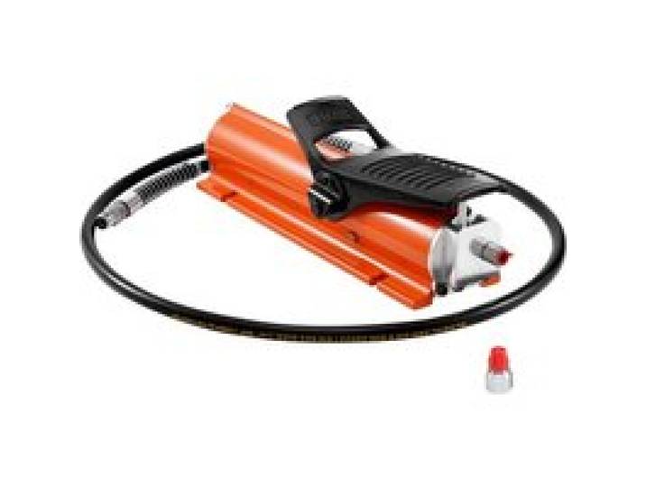 VEVOR 10.000 PSI Lufthydraulikpumpe, 0,69 L Behälter, NPT 3/8 Zoll Auslass, NPT 1/4 Zoll Einlass, luftbetätigte Fußpumpe mit Metallgehäuse, für Präzisionsindustriemaschinen und Luft- & Raumfahrtgeräte