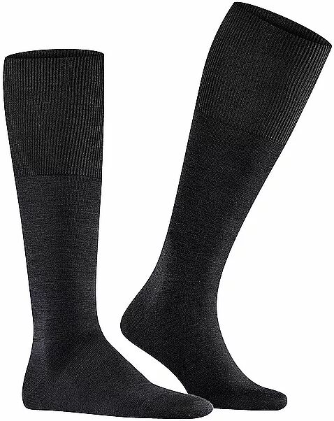 FALKE Stutzen AIRPORT black schwarz   45/46 M