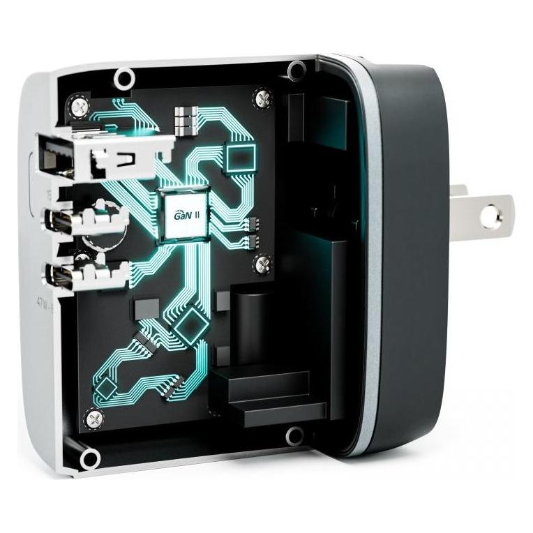 Alogic Rapid Power 67W Multi Country G (67 W, 3 Ports) (WCM3X67-SGR)