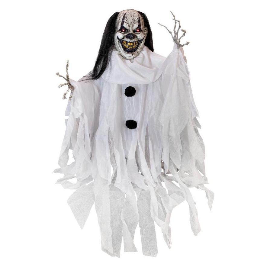 Europalms Halloween Figur Clown Gildo, animiert, 120x16x80cm (1 Stk.) (83316141)