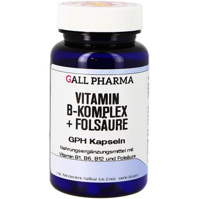 Vitamin B KOMPLEX+Folsäure Kapseln 60 St