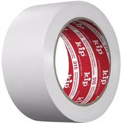 Kip, Klebeband, 50mm x 30m PVCSchutzband glatt, weiss 315-55 (50 mm)