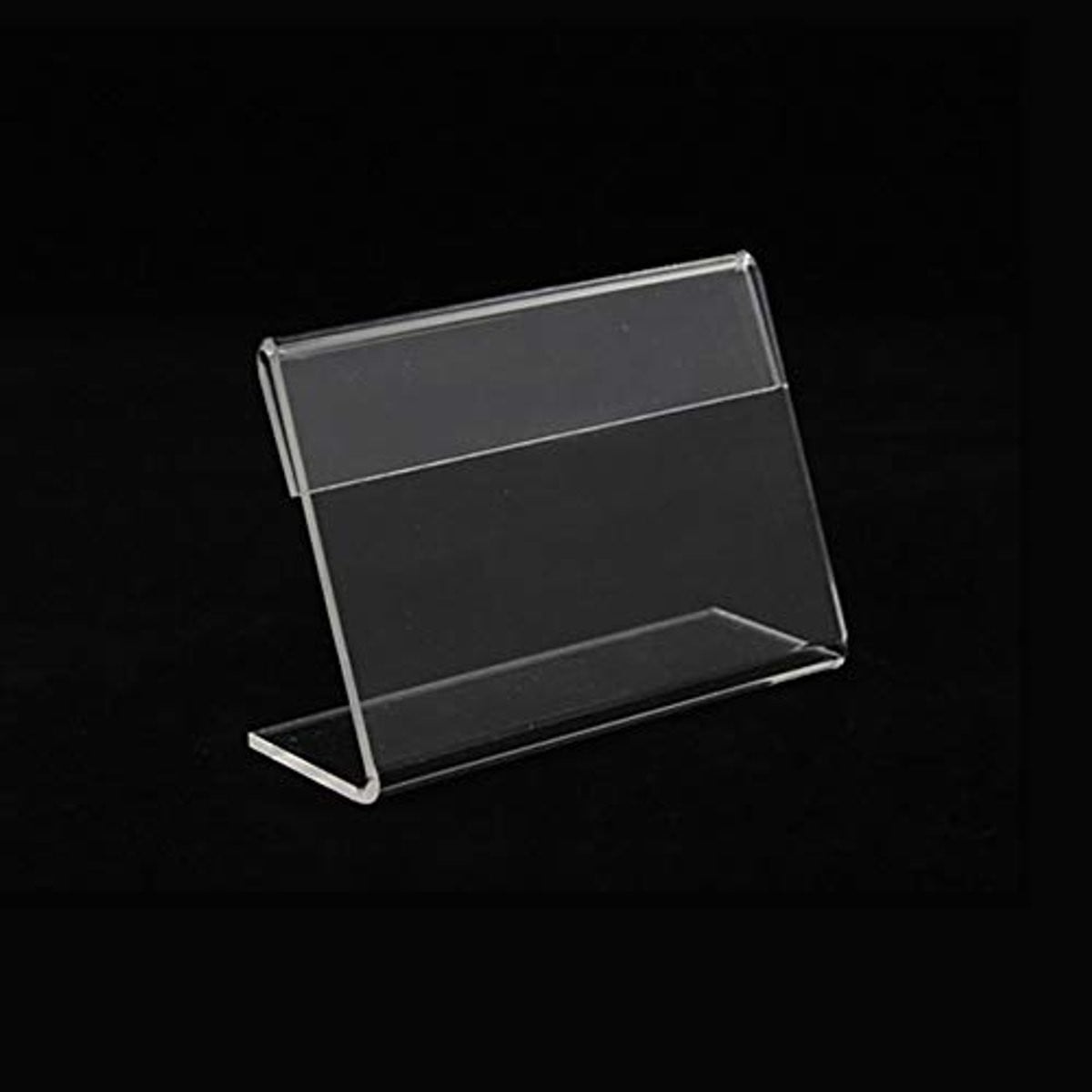 Mini Acryl Teken Display Houder - 100 stuks voor prijs tags en labels
