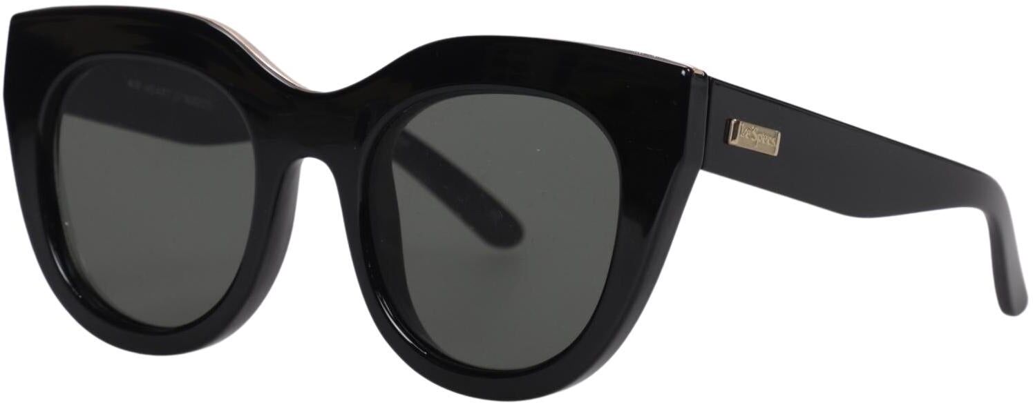Le Specs Damen Sonnenbrille, Schwarz - Second Hand