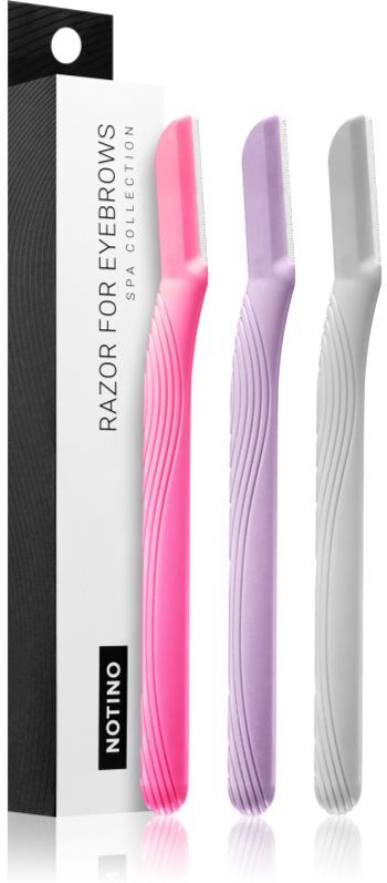 Notino Spa Collection Eyebrow Razors rasoir sourcils 3 pcs