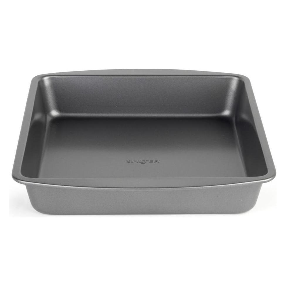 Salter BW14176 100% Recycled Carbon Steel 21cm Square Pan (21 cm) (BW14176)