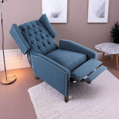 Manual Wingback Recliner Chair with Adjustable Reclining for Living Room