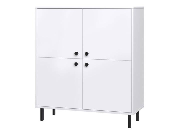 Raumhirsch Furniture Highboard Venus, Weiß, Rechteckig, 100x113x40 cm, Kleinmöbel, Kommoden, Highboards