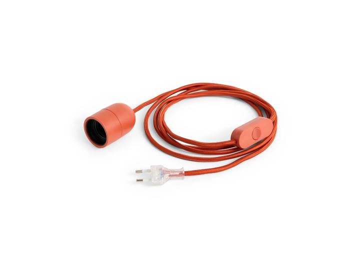 HAY Cordon de la lampe Common Table 2,4 m Rusty red